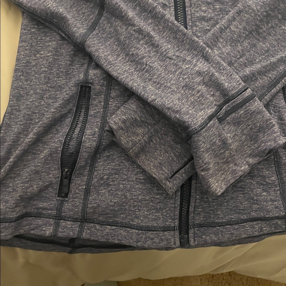 Lululemon Athletica Heathered Blue purple Jacket - Picture 2 of 6